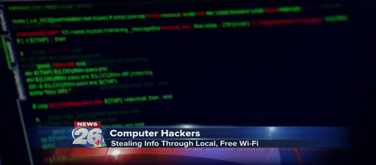 Hackers using free wi-fi to get your personal information