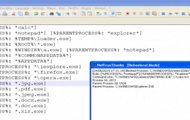Stop common malware exploits with NoVirusThanks Smart Object Blocker