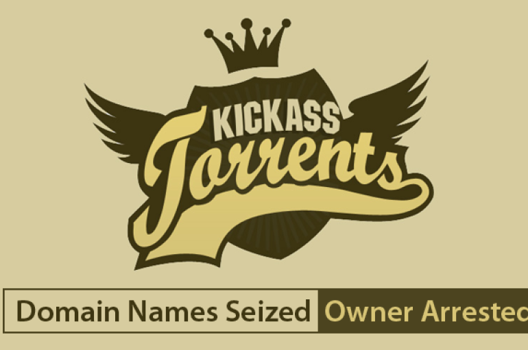 KickassTorrents — Domain Names Seized! Owner Arrested! Website Goes Down!