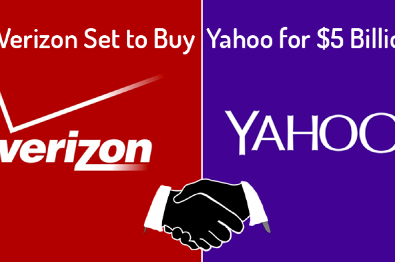 Verizon Set to Buy Yahoo for $5 Billion — Here’s Why a Telecom is so Interested!