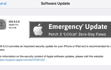 Apple releases ‘Emergency’ Patch after Advanced Spyware Targets Human Rights Activist