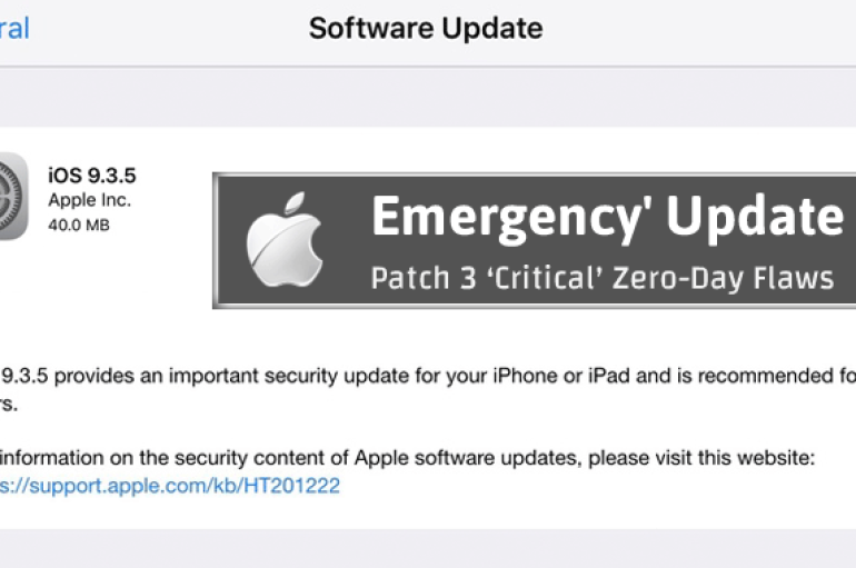 Apple releases ‘Emergency’ Patch after Advanced Spyware Targets Human Rights Activist