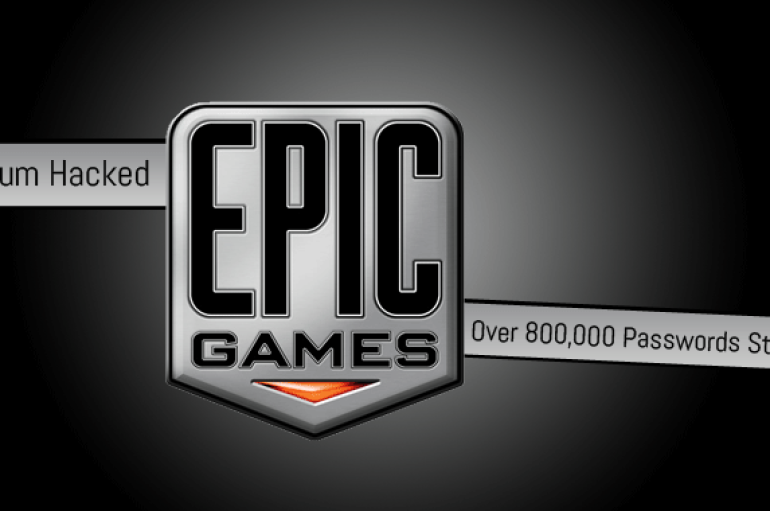 Epic Games Forum Hacked, Once Again — Over 800,000 Gamers’ Data Stolen