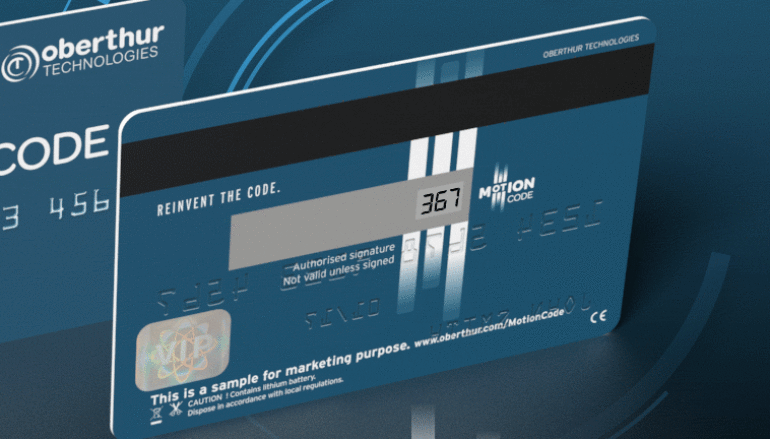 This Credit Card Has a Screen So Its Security Code Can Change Every Hour