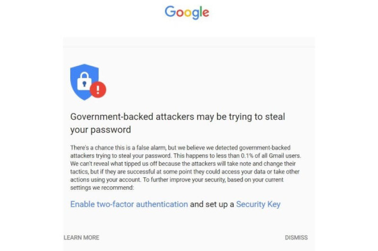 Google Warns Journalists and Activists About Recent State-Sponsored Attacks