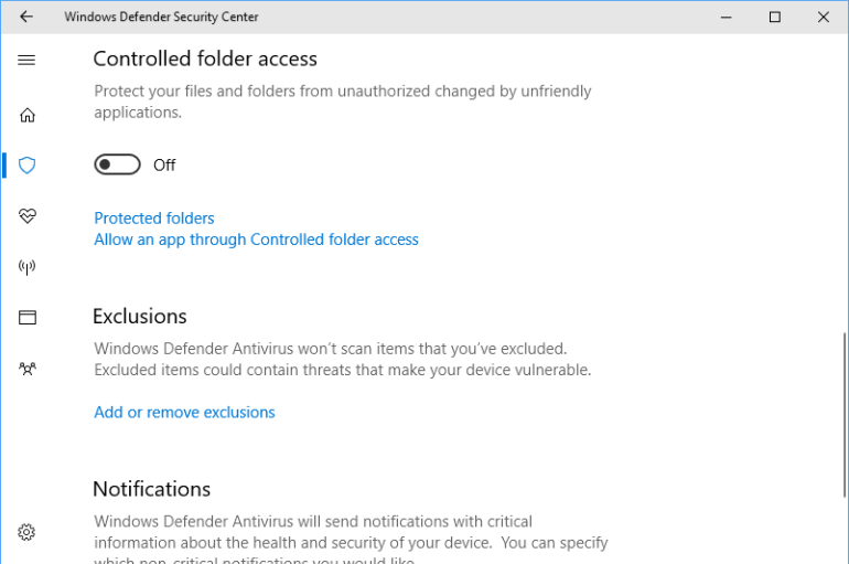 Windows 10 Creators Update- New anti-ransomware feature