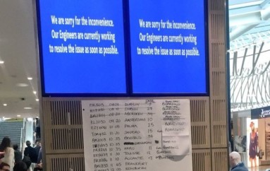 Cyber attack led to Bristol Airport blank screens