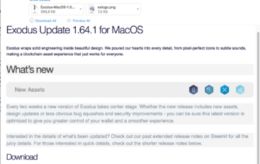 Mac Users Using Exodus Cryptocurrency Wallet Targeted by a Small Spam Campaign