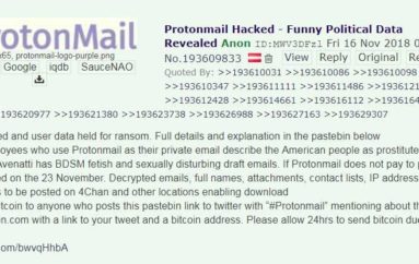 Protonmail Hacked – A Very Strange Scam Attempt