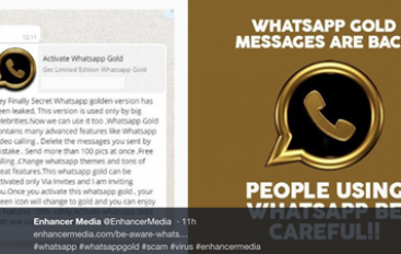 Don’t Fall for the WhatsApp Gold Scam