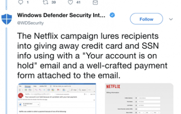 Attacks Target AmEx, NetFlix Users with Phishing