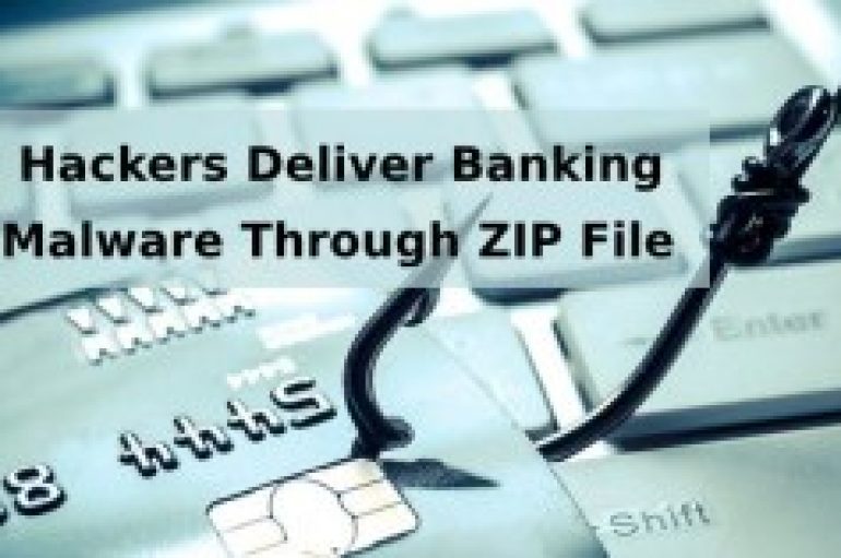 Hackers Deliver Banking Malware Through Password Protected ZIP File