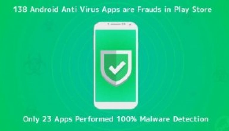 138 Android Anti Virus Apps are Frauds in Play Store – Only 23 Apps Performed 100% Malware Detection