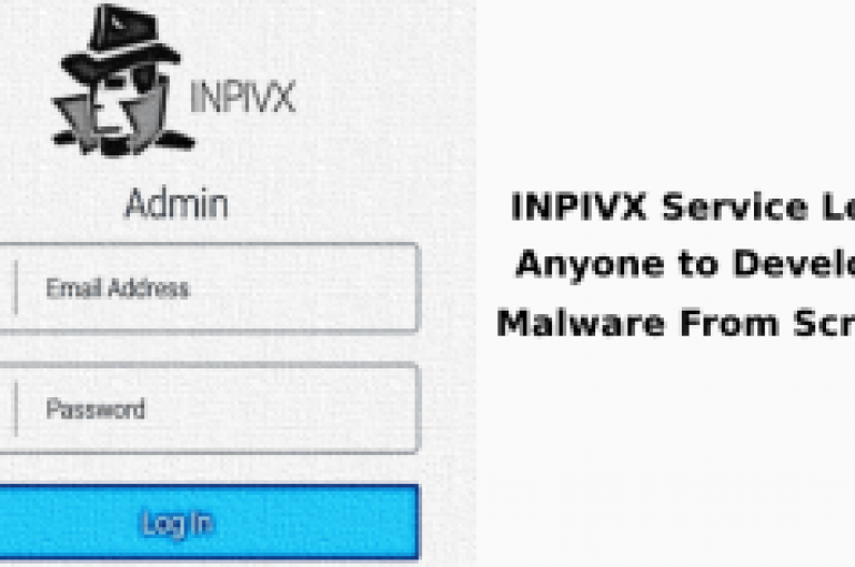 INPIVX Service Let Anyone to Develop Malware From Scratch