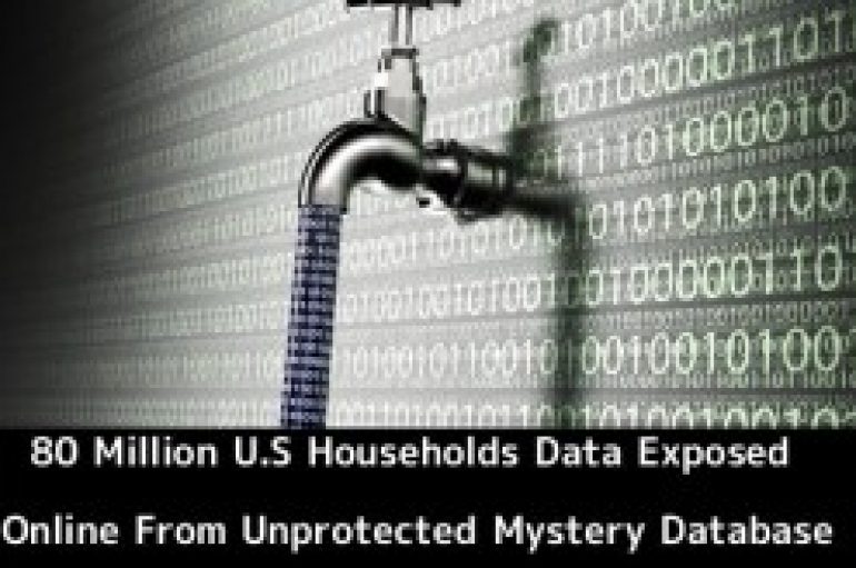 80 Million U.S Households Sensitive Personal Data Exposed Online From Unprotected Mystery Database