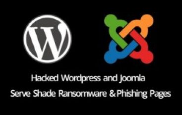 Hackers Using WordPress and Joomla Sites to Distribute Shade Ransomware