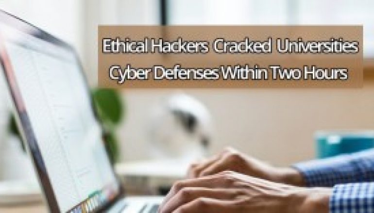 Ethical Hackers Cracked the Universities Cyber Defenses Within Two Hours