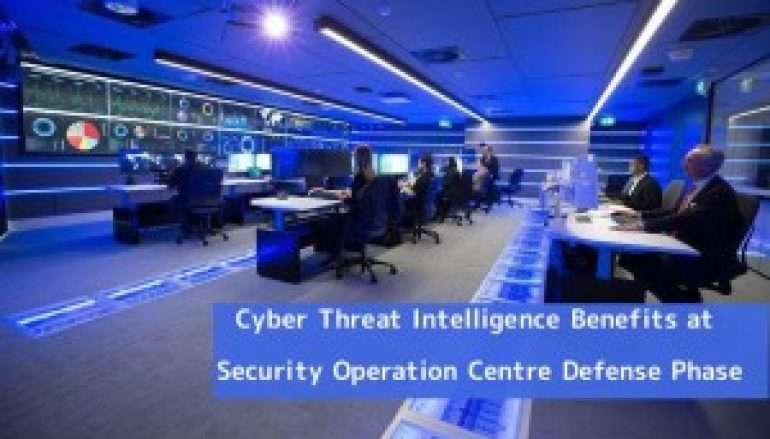 How Does Cyber Threat Intelligence Benefits at Security Operation Centre Defense Phase