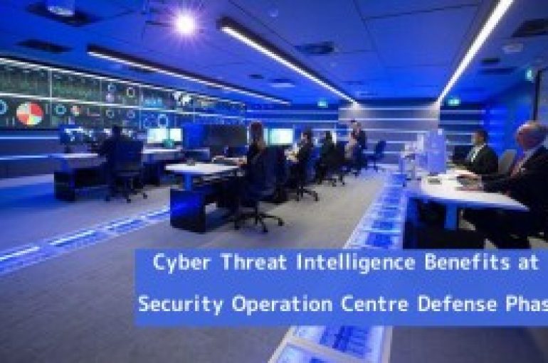 How Does Cyber Threat Intelligence Benefits at Security Operation Centre Defense Phase