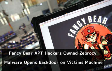 Fancy Bear APT Hackers Owned Zebrocy Malware Opens Backdoor on Victims Machine to Control it Remotely