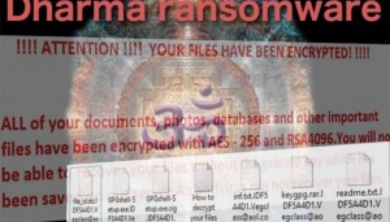 Dharma Ransomware Abusing Legitimate Anti-virus Tool to Trick Victims And Infect Their Computers