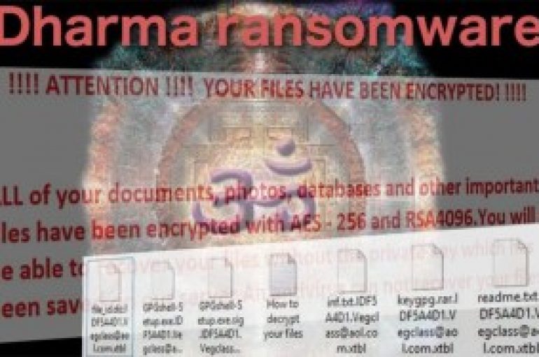 Dharma Ransomware Abusing Legitimate Anti-virus Tool to Trick Victims And Infect Their Computers