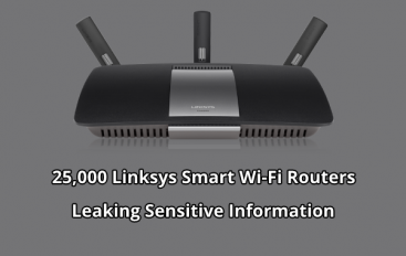 More than 25,000 Linksys Smart Wi-Fi Routers Leaking Sensitive Information to the Public Internet