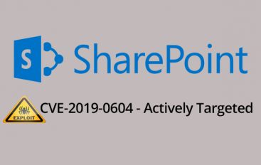 Hackers Actively Targeting Microsoft SharePoint Servers Via CVE-2019-0604 Exploit