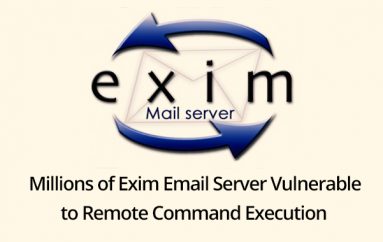 RCE Vulnerability in Millions of Exim Email Server Let Hackers Execute Arbitrary Command & Control the Server Remotely