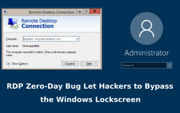 New RDP Zero-Day Bug Let Hackers to Bypass the Windows Lock Screen on Remote Desktop Sessions
