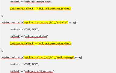 Vulnerability in WordPress Live Chat Plugin Allows to Steal and Hijack Sessions