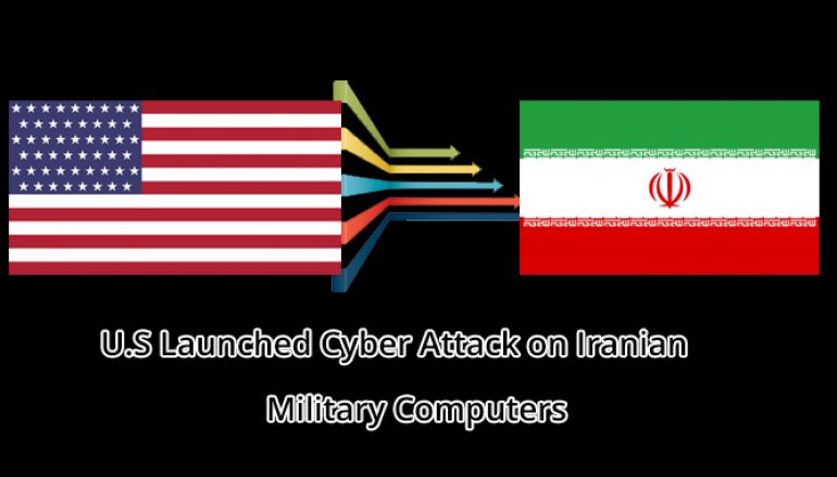 U.S Launched Cyber Attack on Iranian Military Computers After U.S Military Drone Shot Down by Iran
