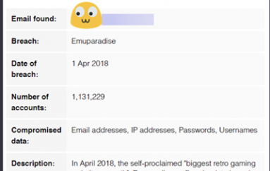 Data of 1m Users Lost in EmuParadise Breach