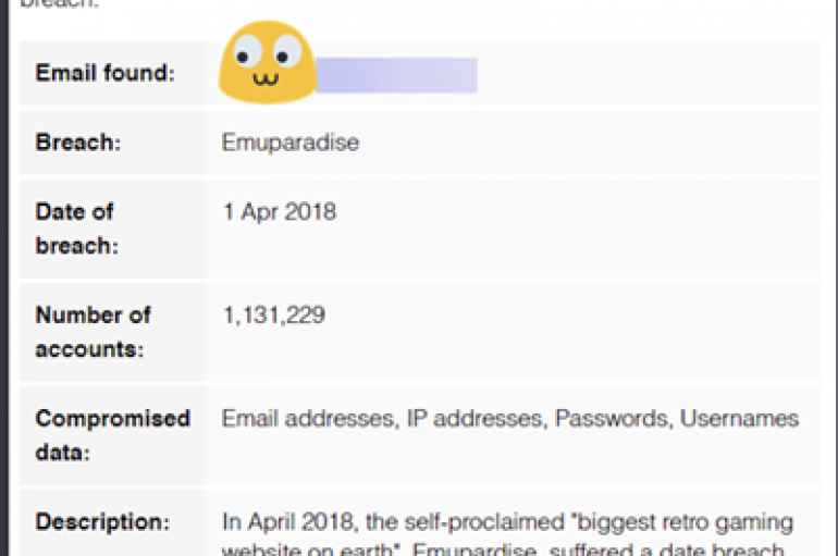Data of 1m Users Lost in EmuParadise Breach