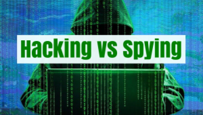 Hacking vs Spying: How Puzzling it is to Find the Hackers in Cyber World