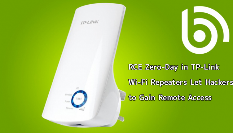 Critical RCE Zero-Day in TP-Link Wi-Fi Repeaters Let Hackers to Gain Remote Access