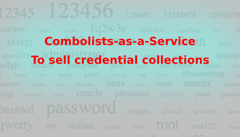 Combolists-as-a-Service – Hackers Sell Stolen Passwords on Underground Hacking Forums