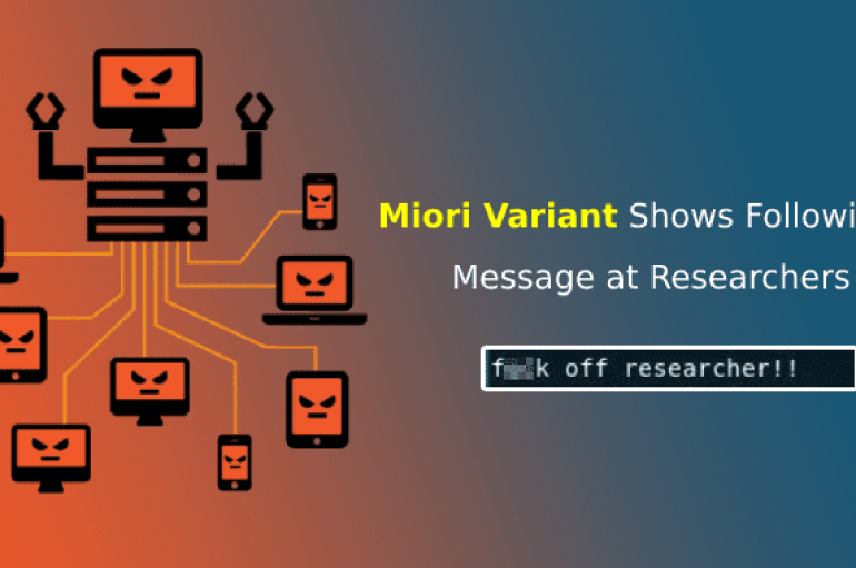 New Miori Malware Uses Text-based Protocol to Communicate with C&C Server for Launching a DDoS Attack