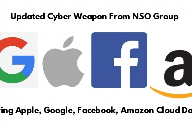 Israel NSO Group’s Updated Cyber Weapon Can Spy Apple, Google, Facebook, Amazon, and Microsoft Cloud Servers Data