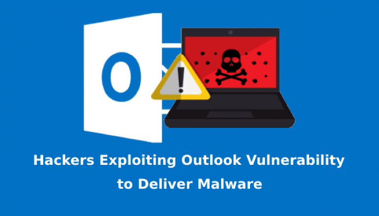 USCYBERCOM Warned that Hackers Exploiting Microsoft Outlook Security Vulnerability to Deliver Malware