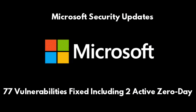 Microsoft Released Security Update For July With the Fixes of 2 Actively Exploited Zero-Day Vulnerabilities – Update Now