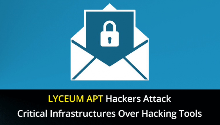LYCEUM APT Hackers Attack Critical Infrastructures Over a Year using Several Hacking Tools