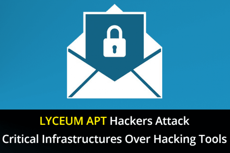 LYCEUM APT Hackers Attack Critical Infrastructures Over a Year using Several Hacking Tools