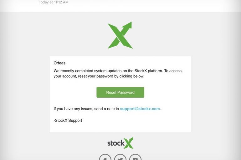 StockX Hacked, Customers’ Data Offered for Sale on the Dark Web