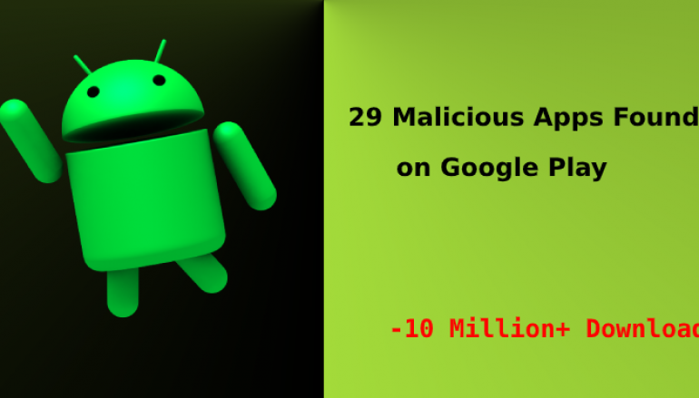 Beware!! 29 Malicious Apps Found on Google Play with Over 10 Million+ Downloads