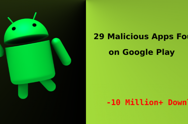 Beware!! 29 Malicious Apps Found on Google Play with Over 10 Million+ Downloads