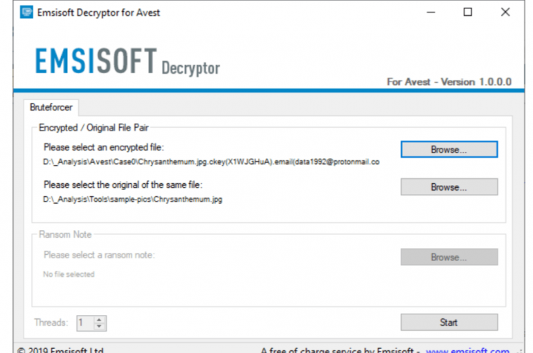 Emsisoft Released a New Free Decryption Tool for the Avest Ransomware