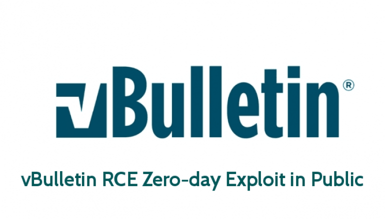 vBulletin Forum Software RCE Zero-day Exploit Published Online By Anonymous Hacker – Unpatched