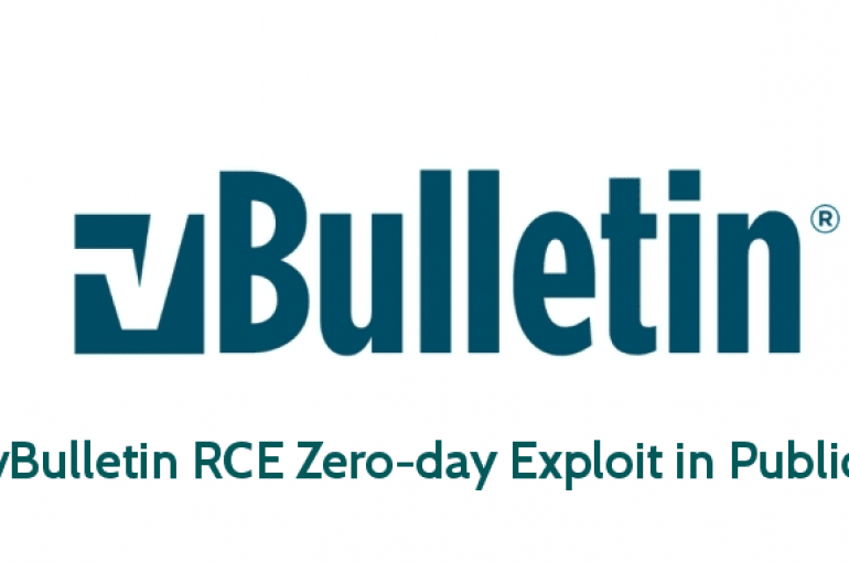 vBulletin Forum Software RCE Zero-day Exploit Published Online By Anonymous Hacker – Unpatched