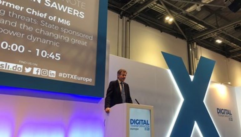 #DTXEurope: Former Chief of MI6 Reflects on Growth of Tech and Cyber-Threats